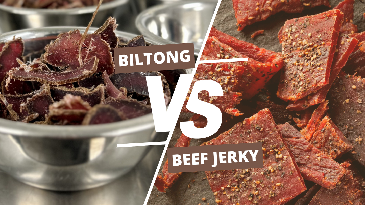 Quelle est la différence entre le biltong et le beef jerky ?