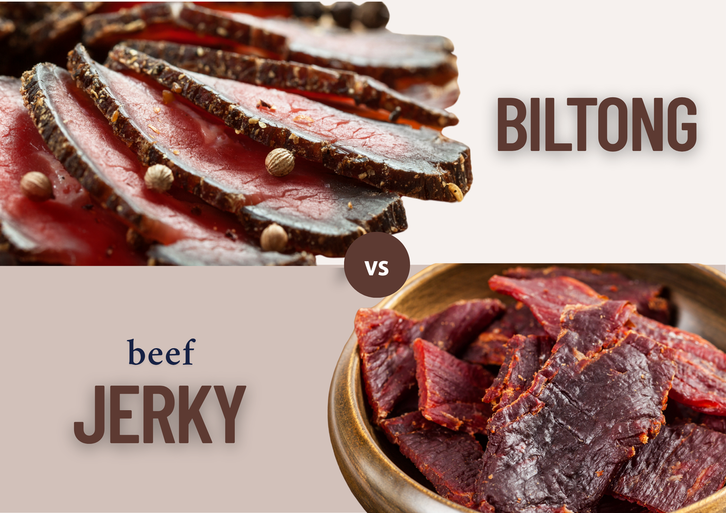 Quand l’Afrique rencontre l’Amérique dans ton sachet : biltong vs jerky, le match des viandes séchées