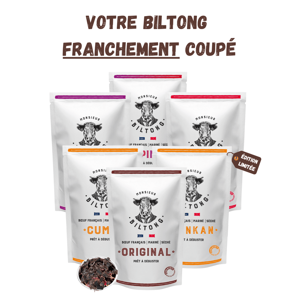 Biltong édition franchement coupé