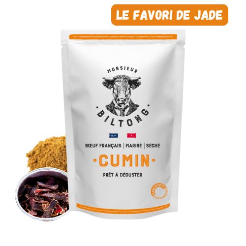 Biltong au cumin