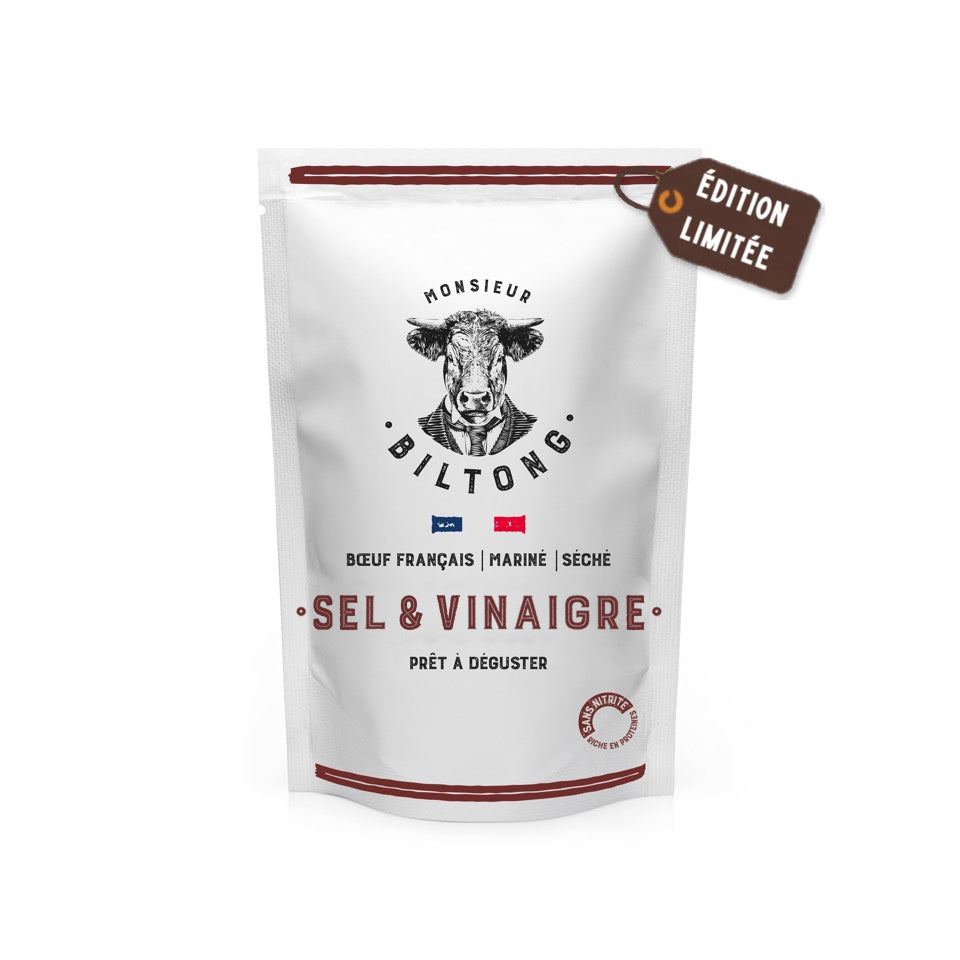 
                  
                    Biltong Sel & Vinaigre - édition limitée
                  
                